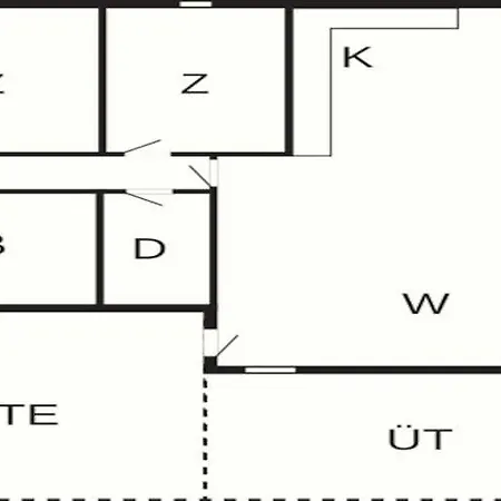 4 Person In Henne Casa de Férias